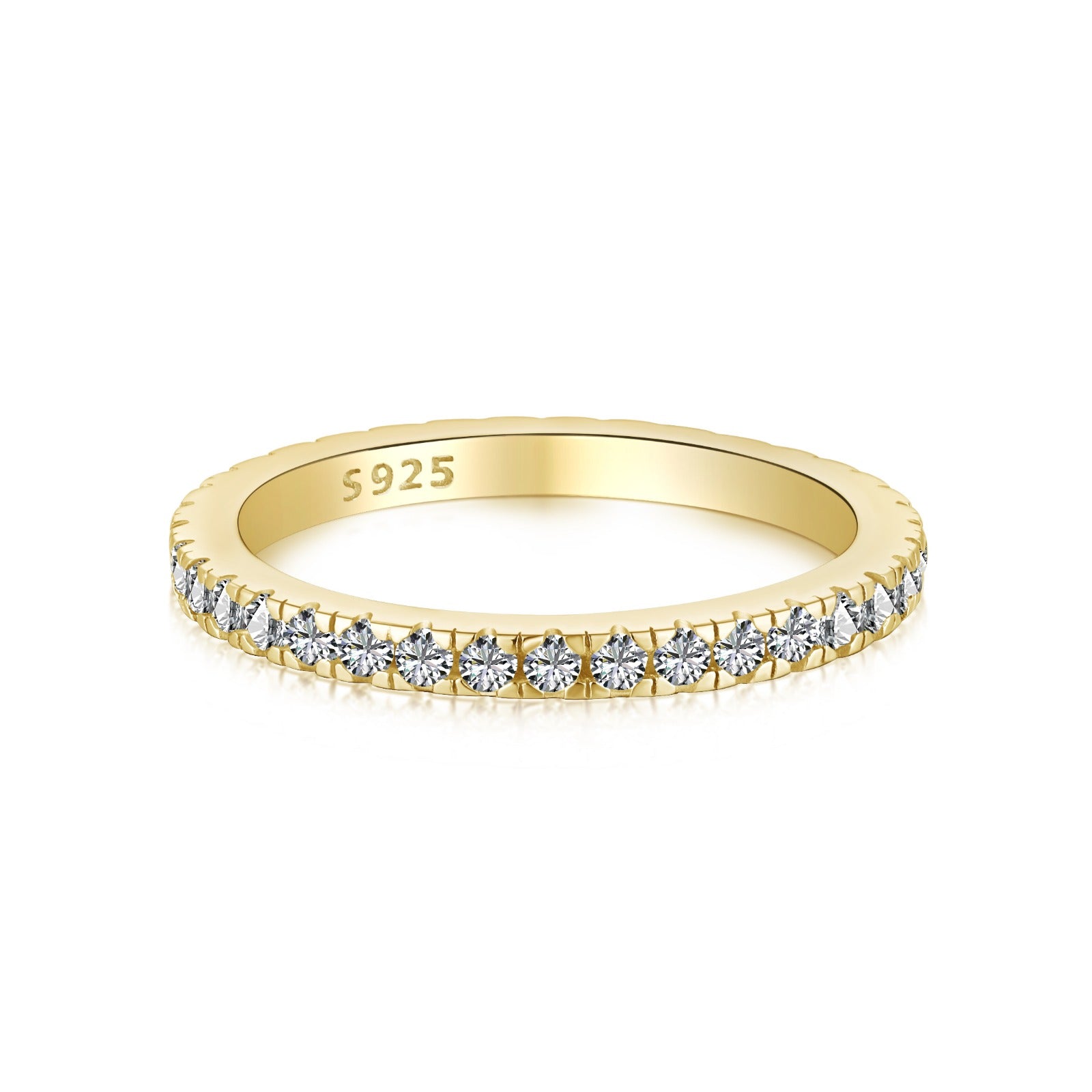 18K Gold Vera Eternity Band - Luxora London