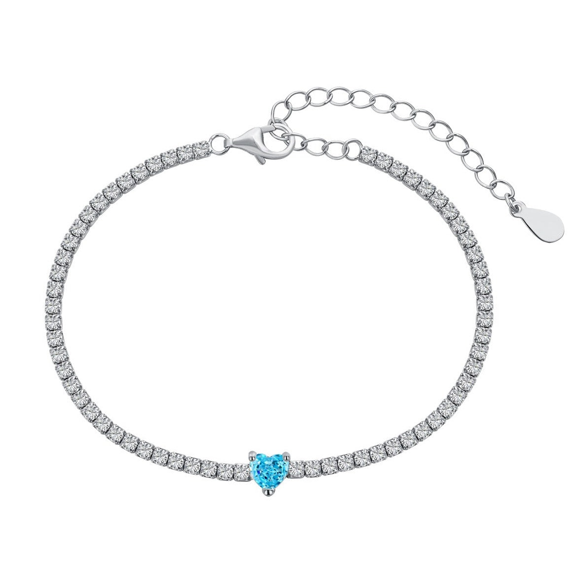 Valentina Sterling Silver Tennis Bracelet