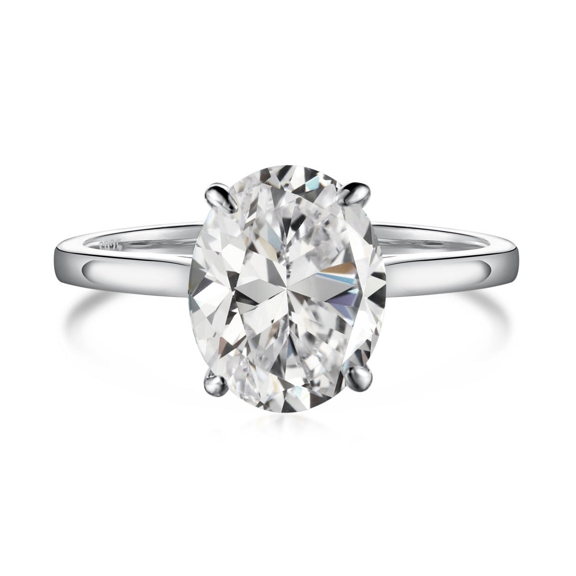 SERAPHINA OVAL CUT DIAMOND ENGAGEMENT RING - Luxora London