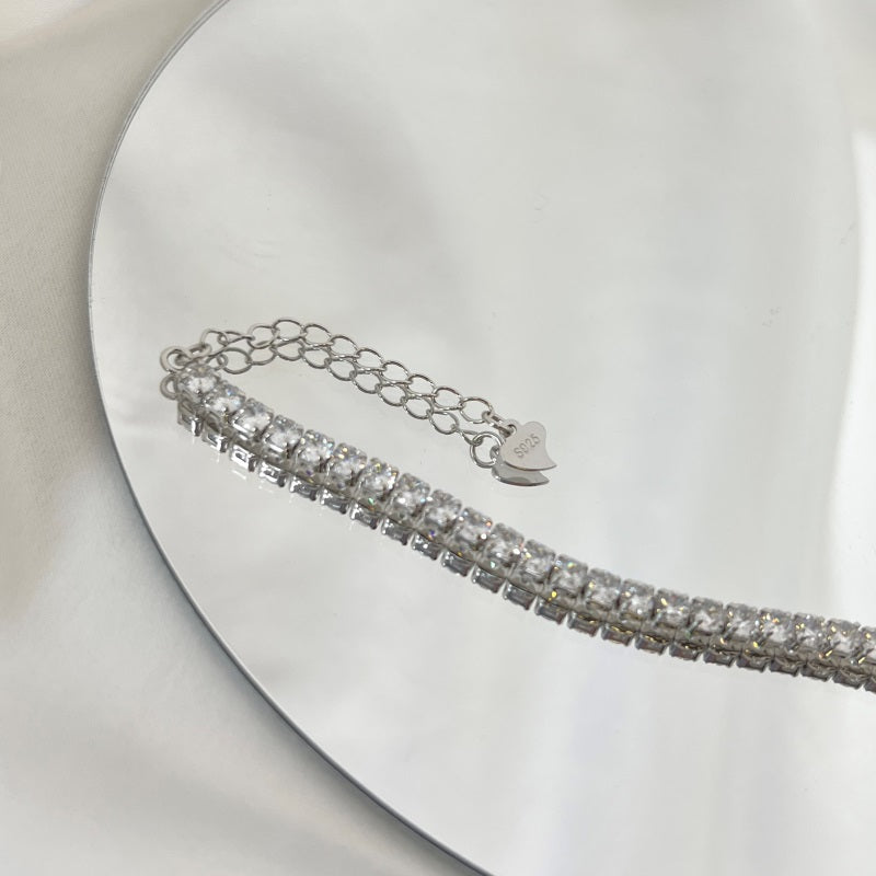 Zahra Tennis Bracelet - Luxora London