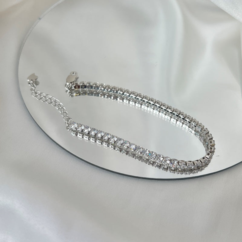 Zahra Tennis Bracelet - Luxora London